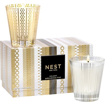NEST NEW YORK Świece zapachowe Holiday Birchwood Pine Classic Candle Set Świeczki Unisex 230