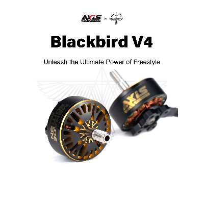 Silnik bezszczotkowy Axisflying BlackBird V4 2307 CObrand do 5calowych części FPV Sbang Freestyle