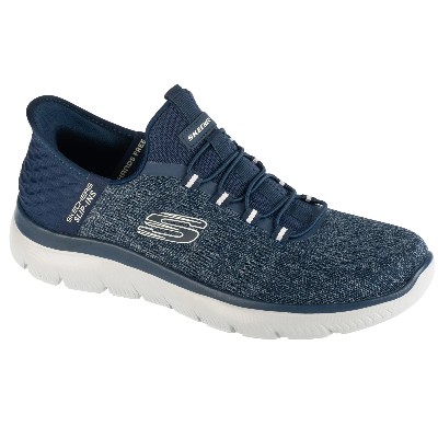 Skechers SlipIns Summits Key Pace 232469NVY Męskie buty sneakers syntetyk 415
