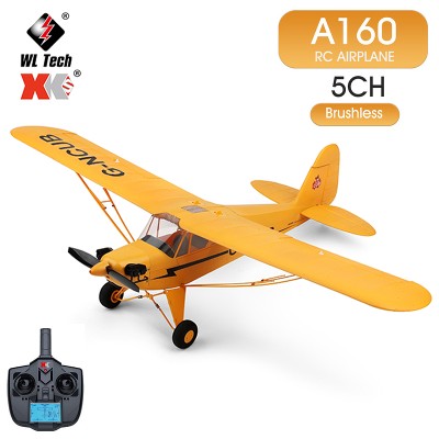 Wltoys XK A160 RC samolot 650mm rozpiętość skrzydeł 24G zdalnie sterowanym radiem samolot 3D6G bezszczotkowy silnik samolot zabawki dla dzieci