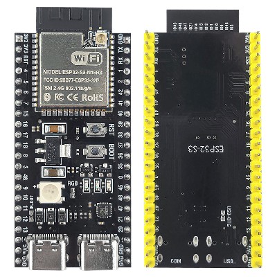 Nowa płytka rozwojowa ESP32 S3 modułem 24G Wifi BT do AI IOT DIY ESP32S3WROOM1 N16R8 MCU 44Pin TypeC 8M PSRAM