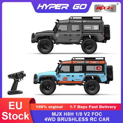 HYPER GO MJX H8H 18 Samochód RC V2 FOC Bezszczotkowy 4WD Pojazd Terenowy 24G Zdalnie Sterowany Samochód Blokadą Mechanizmu Różnicowego RC Crawler