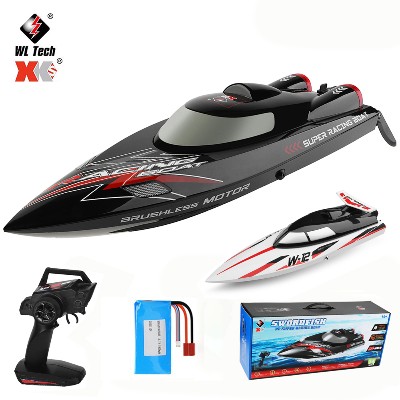 Łódź RC WLtoys WL916 WL912A 24Ghz 55KMH 35KMH Łódka Wyścigowa Zdalnie Sterowana Zabawka dla Dzieci