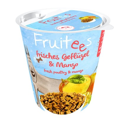 BOSCH Fruitees Drób mango trenerki dla psa 24x200