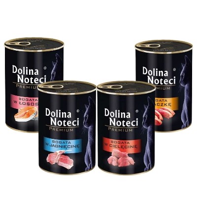 DOLINA NOTECI Premium Mix smaków dla kota 24x400g