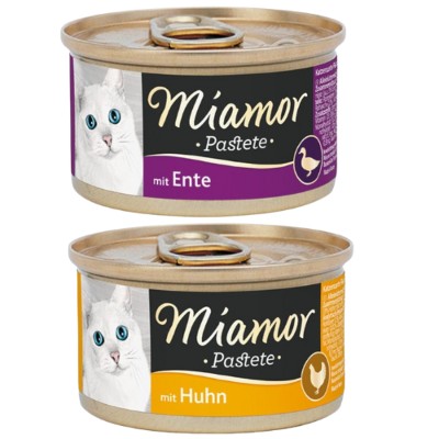 MIAMOR Pastete pasztet kurczakiem kaczką 24x85g
