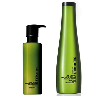 Shu Uemura Art Of Hair Silk Bloom szampon 300 ml odżywka do włosów 250 ml