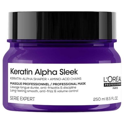 LOréal Professionnel Paris Serie Expert Keratin Alpha Sleek Maska Keratynowa kuracja do włosów Female 250 ml