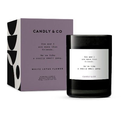CandlyCo Świeca No8 You and are more than friends Were like really small gang Świeczki 250
