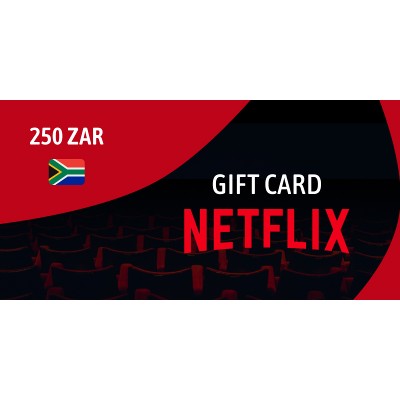 Netflix Gift Card 250 ZAR