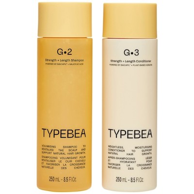 TYPEBEA Szampon odżywka G2 Strength Length Shampoo 250 ml G3 Conditioner dodający objętości Female