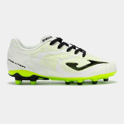 JOMA buty piłkarskie dziecięce EVOLUTION JR 2502 WHITE FIRM GROUND 36