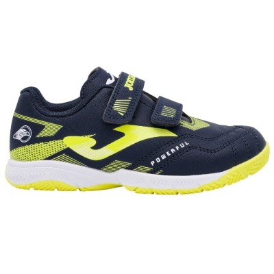 JOMA buty piłkarskie dziecięce POWERFUL JR 2503 NAVY BLUE INDOOR 30