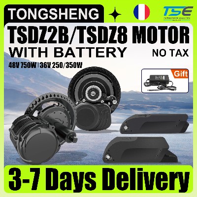 Silnik centralny Tongsheng TSTZ2B 36V 250W TSDZ8 48V 750W silnik centralny wyświetlacz VLCD5 DFL11 zestaw do konwersji roweru elektrycznego Ebike