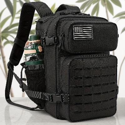 25L Plecak taktyczny Plecak outdoorowy Plecak fitness Plecak MOLLE Plecak damskimęski Plecak turystyczny Plecak survivalowy Męski podwójny uchwyt na kubek