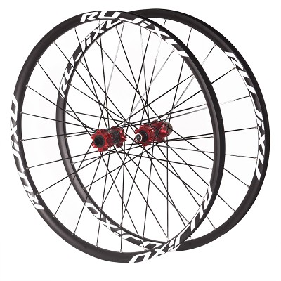 rujixu ultralekki zestaw kół do rowerów górskich 26 275 29er 700C tarcza 24 otwory prosty hamulec tarczowy miękkie łożysko przód tył