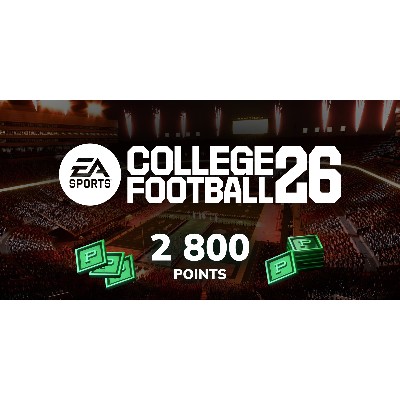 College Football 26 2800 Points Xbox One