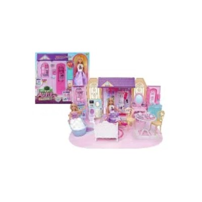 Domek lalką 29cm wyposażeniem