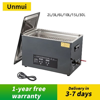 Myjka ultradźwiękowa 2L3L6L10L15L30L cyfrowym podgrzewaniem ze stali nierdzewnej urządzenie do czyszczenia ultradźwiękami 40KHZ sprzęt AGD