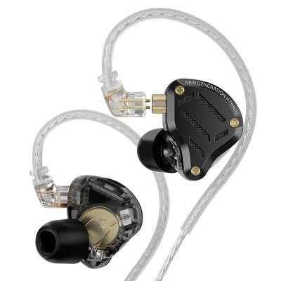 KZ ZS10 Pro HIFI Metal Earphone In Ear Bass Earbud 4Level Tuning Switch Headphone 2PIN Cable ZAS ZSX ZSNPRO AS16PRO ZS10PRO