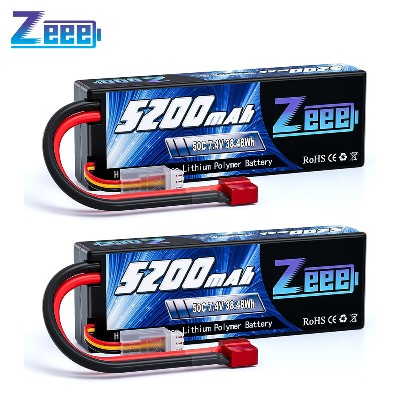 12 jednostki Zeee 5200mAh 74V 50C Akumulatory Lipo do samochodu RC 2S RC Akumulator Lipo wtyczką do samochodu RC Drone Ciężarówka Helikopter Łódź