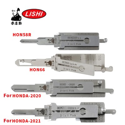 LISHI 2w1 do HONDA202 HONDA2021 HON66 HON58R do japońskich samochodów narzędzie do otwierania drzwi Lishi Pick