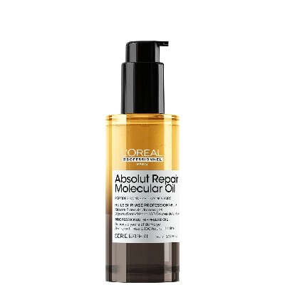 LOréal Professionnel Absolut Repair Molecular BiPhase Oil for Damaged Hair 90ml 2x Benefit High Shine Repair