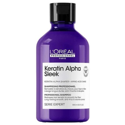 LOréal Professionnel Paris Serie Expert Keratin Alpha Sleek Szampon keratynowy Female 300 ml