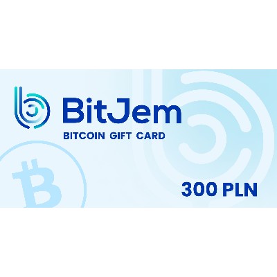 BitJem Bitcoin Gift Card 300 PLN