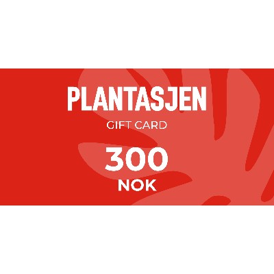 Plantasjen Gift Card 300 NOK