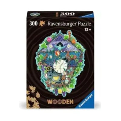 Puzzle drewniane 300 el Zegar