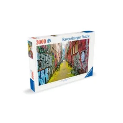 Puzzle 3000 el Ulice Amsterdamu
