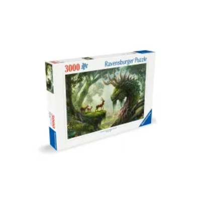 Puzzle 3000 el Przebudzenie Leśnego Smoka