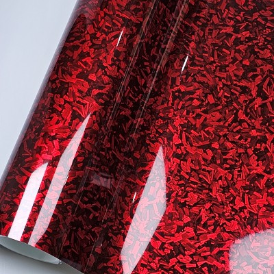 50cm 300cm Wysoki połysk kuty naklejka samochodowa włókna węglowego Naklejka samoprzylepna na maskę Winyl do naklejek samochodowych