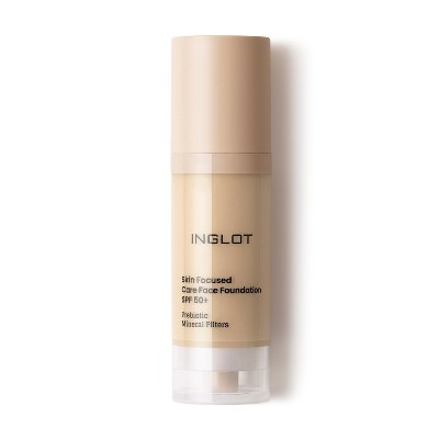 Inglot PIELĘGNACYJNY PODKŁAD DO TWARZY SKIN FOCUSED SPF 50 Podkłady 30 ml 301 LIGHT OLIVE