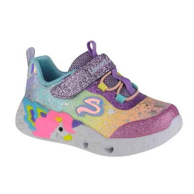 Skechers Unicorn Charmer Twilight Dream 302681NPRMT Dla dziewczynki Wielokolorowe buty sneakers syntetyk 21