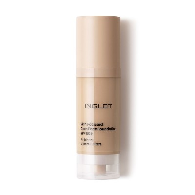 Inglot PIELĘGNACYJNY PODKŁAD DO TWARZY SKIN FOCUSED SPF 50 Podkłady 30 ml 307 YELLOW BEIGE
