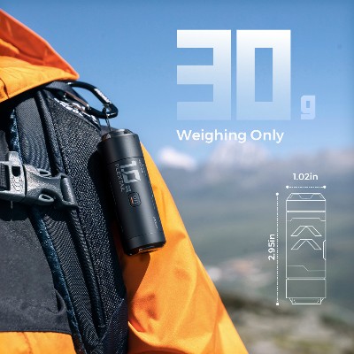 FLEXTAIL ZERO PUMP 30g Przenośna Elektryczna Pompka Kempingowa do Materacy Akumulator Zestawie