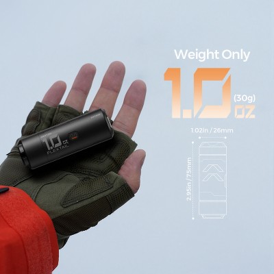 FLEXTAIL ZERO PUMP 30g Kempingowa Pompka Powietrza Przenośny Elektryczny Inflator do Materacy Akumulator Zestawie