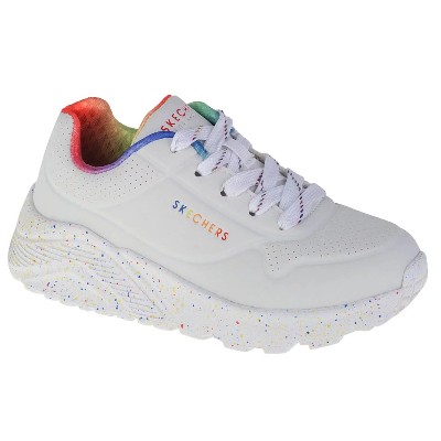 Skechers Uno Lite Rainbow Speckle 310456LWMLT Dla dziewczynki buty sneakers skóra syntetyczna 27