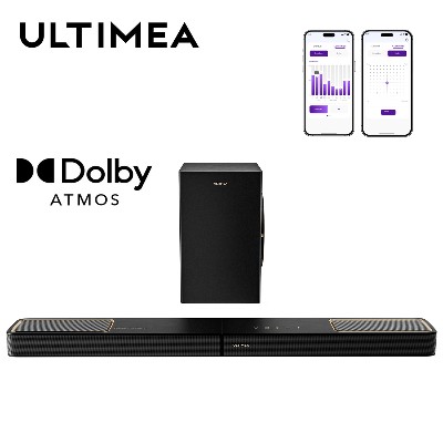 ULTIMEA Skywave F30 Boom Soundbar 312 360W Dolby Atmos Soundbar przewodowym subwooferem 65 kino domowe do telewizora sterowanie aplikacją