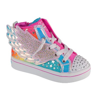 Skechers TwiLites 20 Dreamy Wings 314392NHPMT Dla dziewczynki Wielokolorowe buty sneakers syntetyk 23
