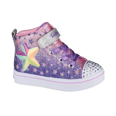 Skechers TwiLites Lil Starry Gem 314400NLVMT Dla dziewczynki buty sneakers syntetyk 21