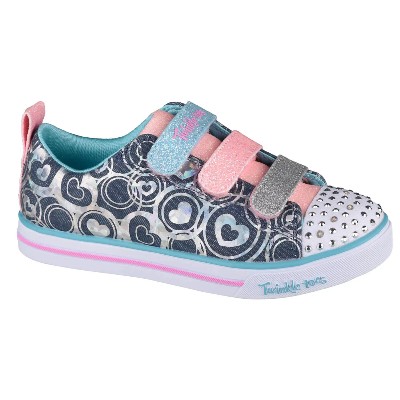 Skechers Sparkle Lite Heartsland 314753LDMLT Dla dziewczynki buty sneakers syntetyk 35