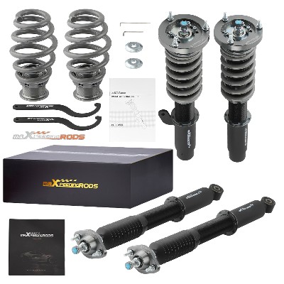 Zestaw amortyzatorów Coilovers do BMW E46 serii 320i 325i 330i RWD Racing Coilover Suspension Lowering Kit 24 sposoby