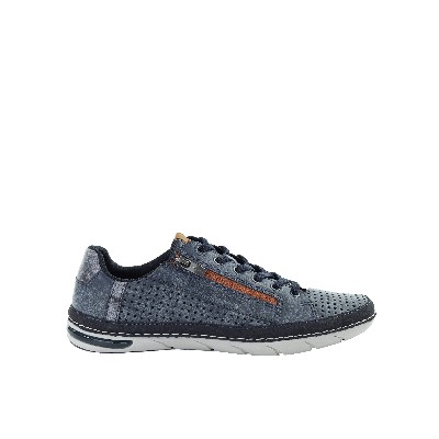 Męskie ciemnoniebieskie sneakersy Bugatti 321ASG0550094100
