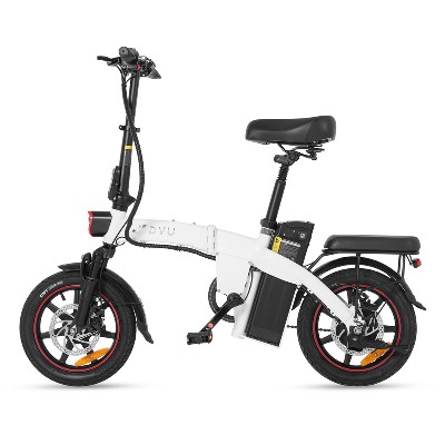 Rower elektryczny DYU A5 14 cali 350W składany prędkość 25 kmh bateria litowa 48V 75AH maksymalny zasięg 60 km rower elektryczny do użytku na zewnątrz