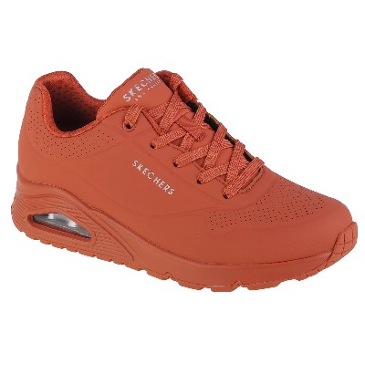 Skechers UnoStand on Air 73690RST Damskie Pomarańczowe buty sneakers skóra syntetyczna 355