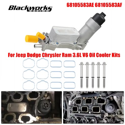 Obudowa adaptera filtra oleju Silnik do zestawów chłodnic oleju Jeep Dodge Chrysler Ram 36L V6 68105583 AE 68105583 AF 68105583 AA 926959