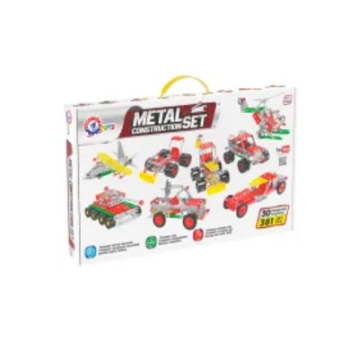 Konstruktor metalowy 381el